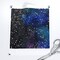 Celestial Watercolor Astronomy Space Starry Sky Galaxy Nebula Astrology Custom Printed Fabric by Spoonflower Various Fabrics by the Yard or Fat Quarter